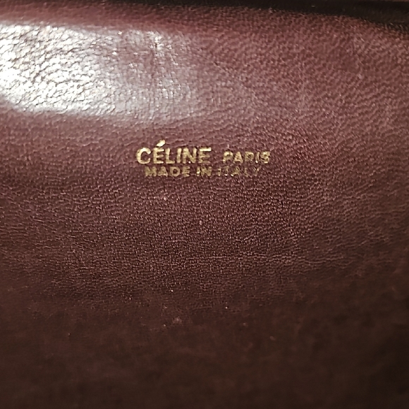 CELINE Triomphe vintage CLUTCH - Picture 7 of 8